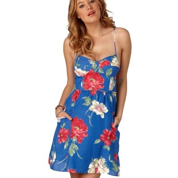 American Eagle Outfitters Dresses & Skirts - American Eagle Challis Rose Print Dress M